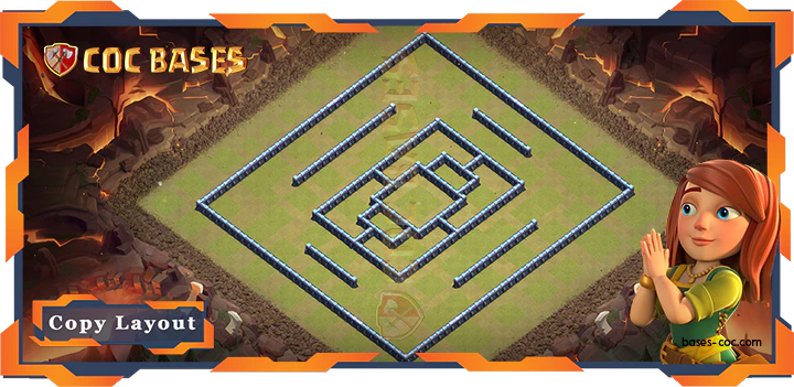Town Hall 13 Base #55
