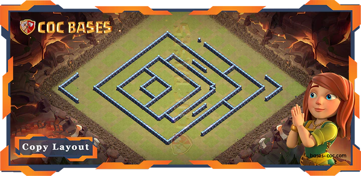 Town Hall 13 Base #34