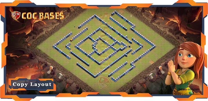Town Hall 14 Base #43