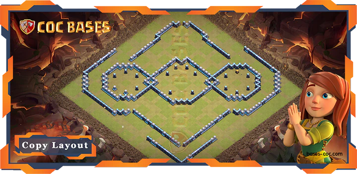 Town Hall 14 Base #52