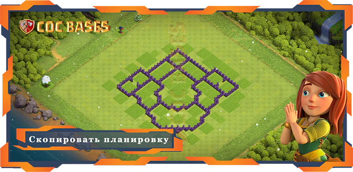 COC базы стен Clash of Clans Анти-ВоздухАнти-ЭлектроАнти-Воздушный шарАнти-Дракон базы TX7