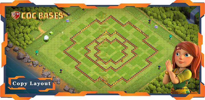 Town Hall 10 Base #46