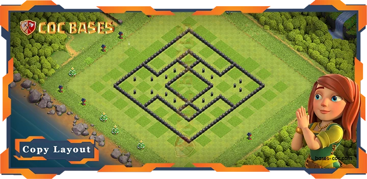 Town Hall 08 Base #57