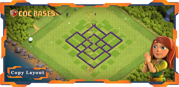 Town Hall 07 Base #53