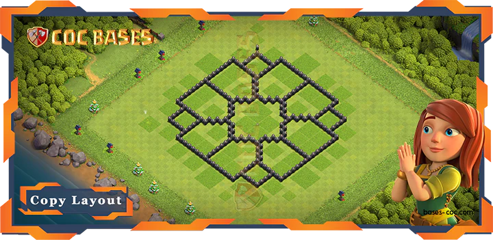 Town Hall 08 Base #39