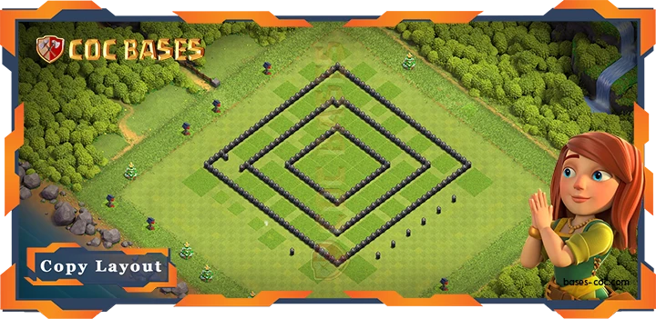 Town Hall 08 Base #55