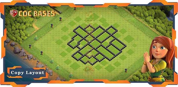 Town Hall 08 Base #54