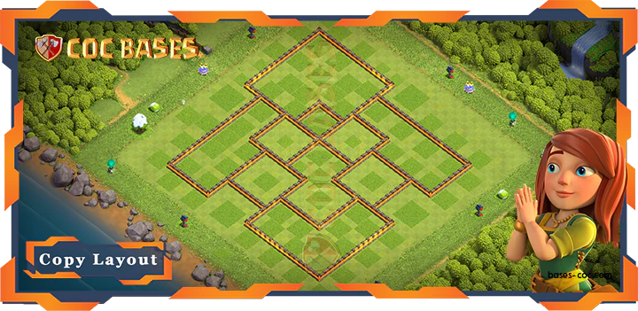 Town Hall 10 Base #31