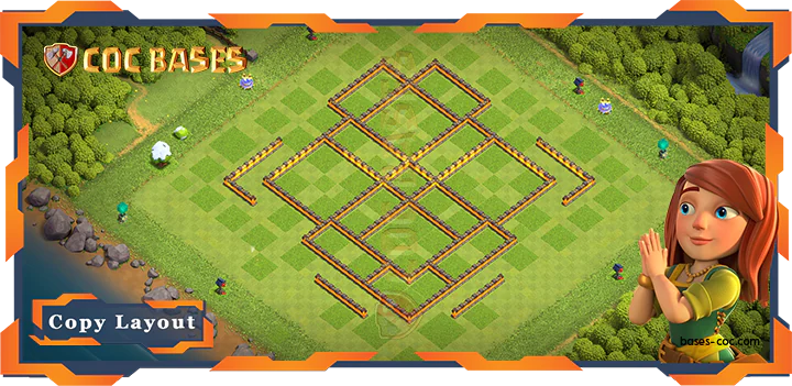 Town Hall 10 Base #49