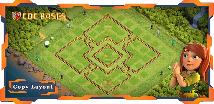 Town Hall 10 Base #35