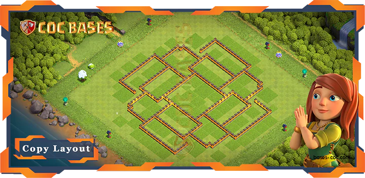 Town Hall 10 Base #44