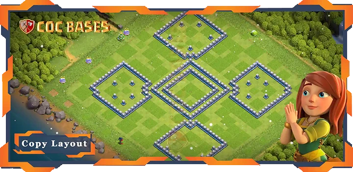 Town Hall 12 Base #59