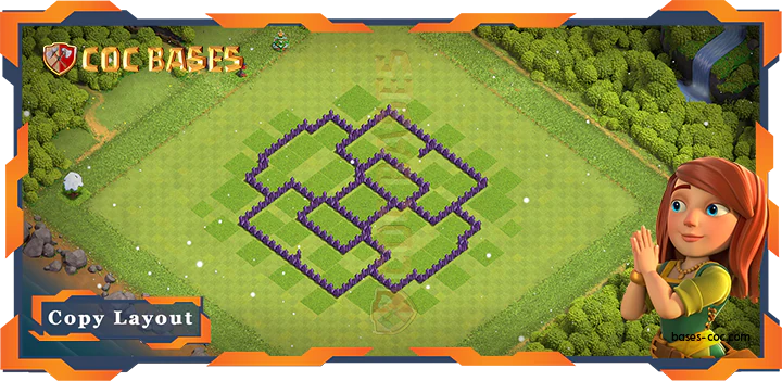 Town Hall 07 Base #51