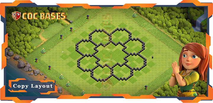Town Hall 08 Base #48