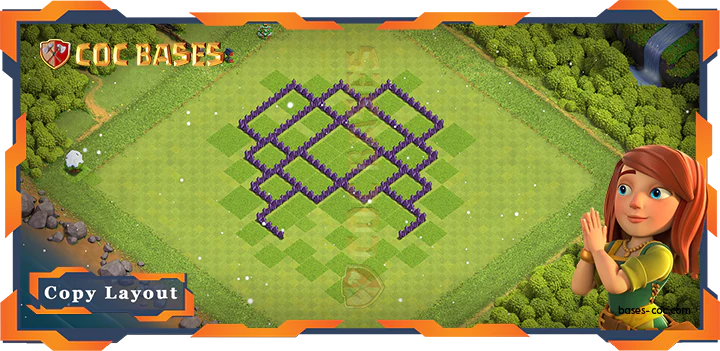 Town Hall 07 Base #58