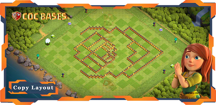 Town Hall 10 Base #56