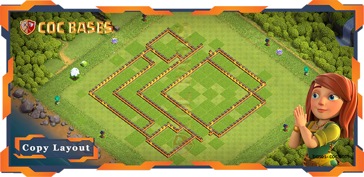 Town Hall 10 Base #38