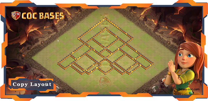 Town Hall 10 Base #55