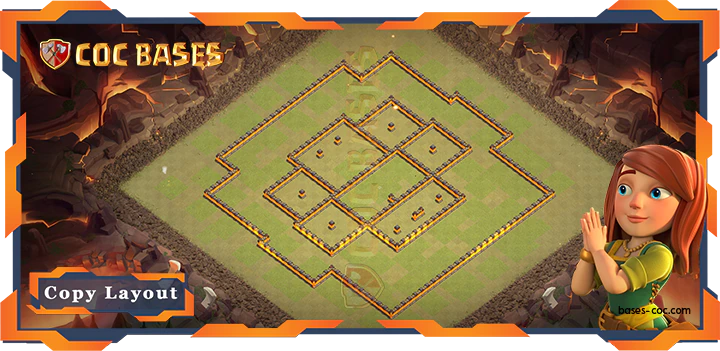 Town Hall 10 Base #54