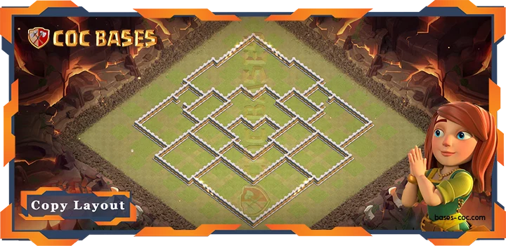 Town Hall 11 Base #43