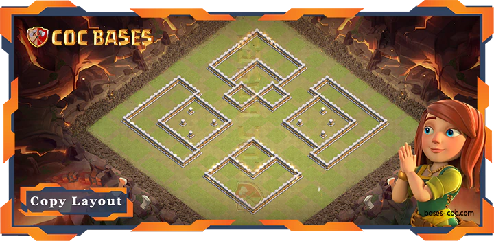 Town Hall 11 Base #51