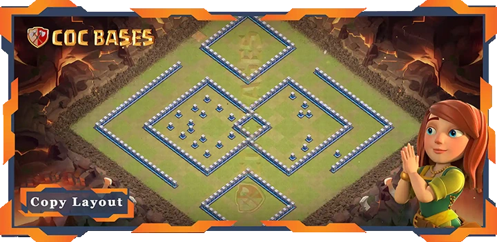 Town Hall 12 Base #58