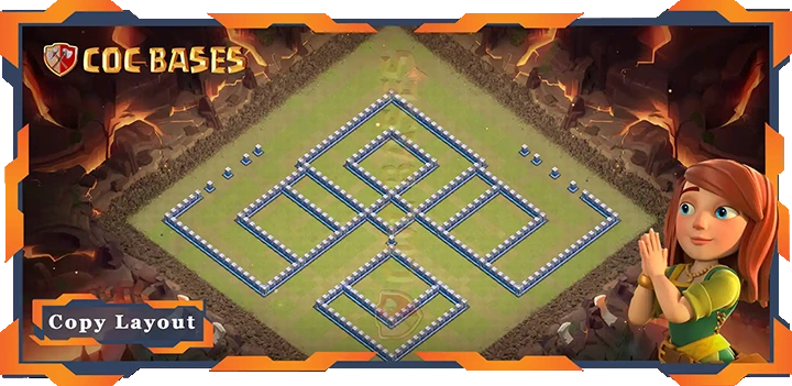 Town Hall 12 Base #56