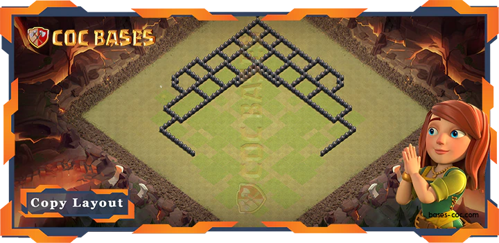 Town Hall 08 Base #37