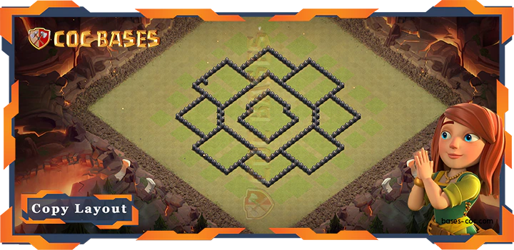 Town Hall 08 Base #49