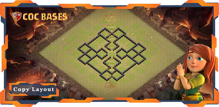 Town Hall 08 Base #34
