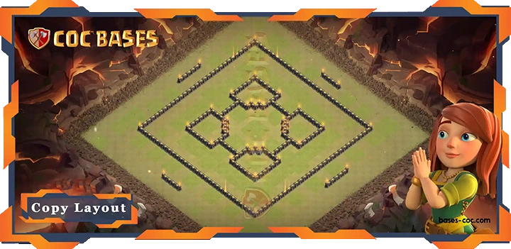 Town Hall 09 Base #58