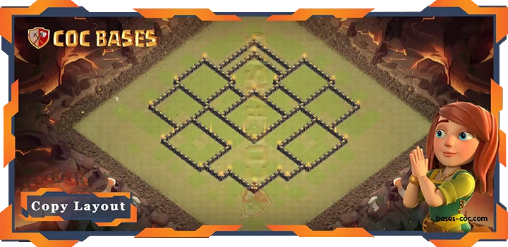 Town Hall 09 Base #54