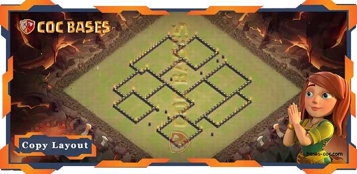 Town Hall 09 Base #43