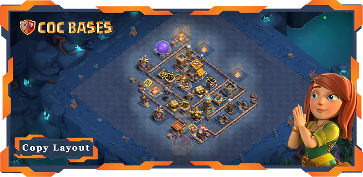 Bases 2.0 Builder Hall 10 Base#30