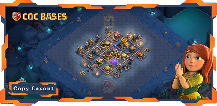 Bases 2.0 Builder Hall 10 Base#35