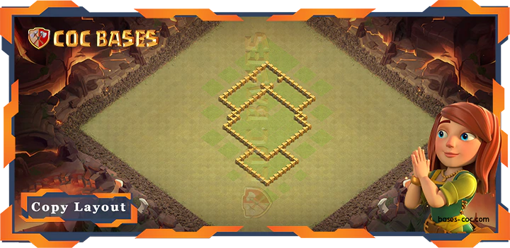 Town Hall 5 Base#52