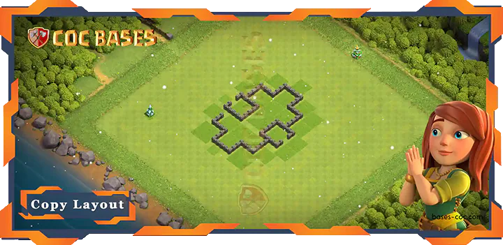 Town Hall 4 Base#06