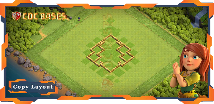 Town Hall 5 Base#55