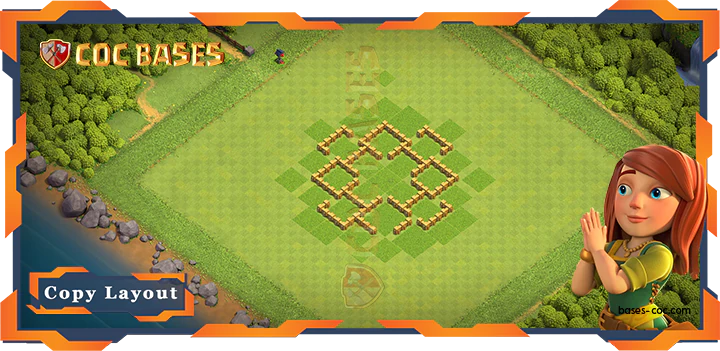 Town Hall 5 Base#58