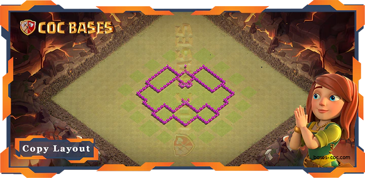 Town Hall 6 Base#46