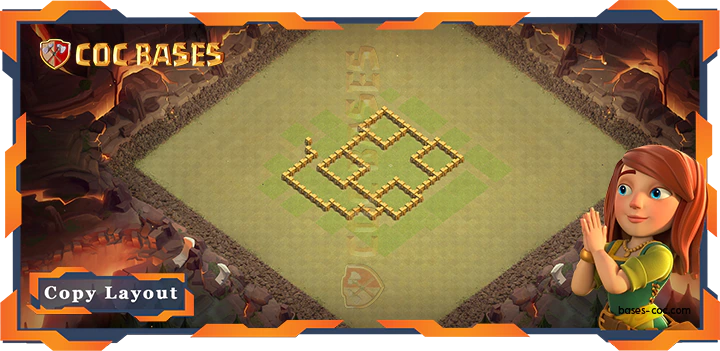 Town Hall 5 Base#51
