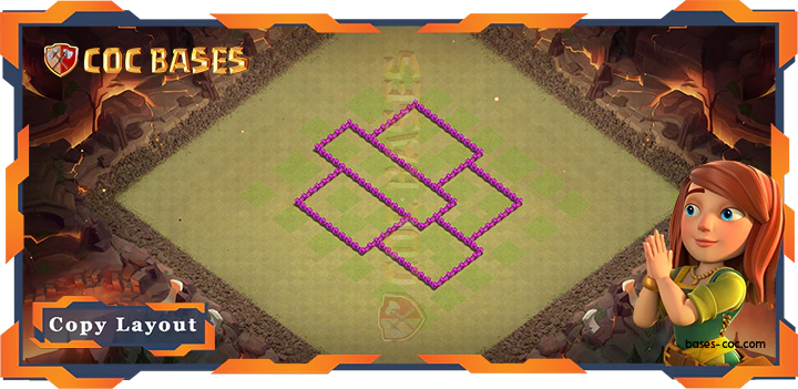 Town Hall 6 Base#34