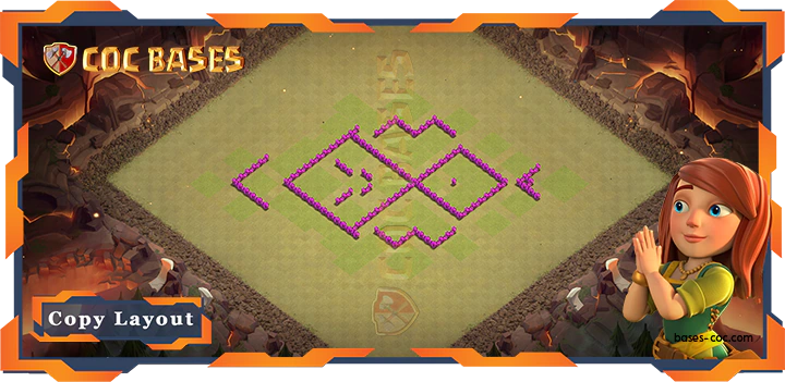 Town Hall 6 Base#36