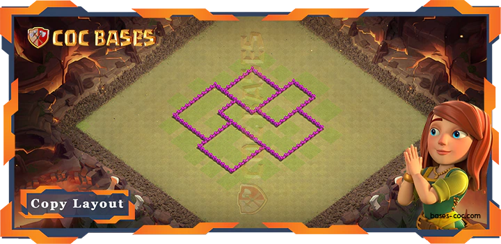 Town Hall 6 Base#38