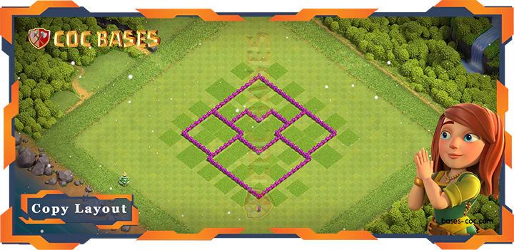 Town Hall 6 Base#44
