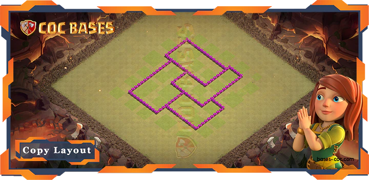 Town Hall 6 Base#39