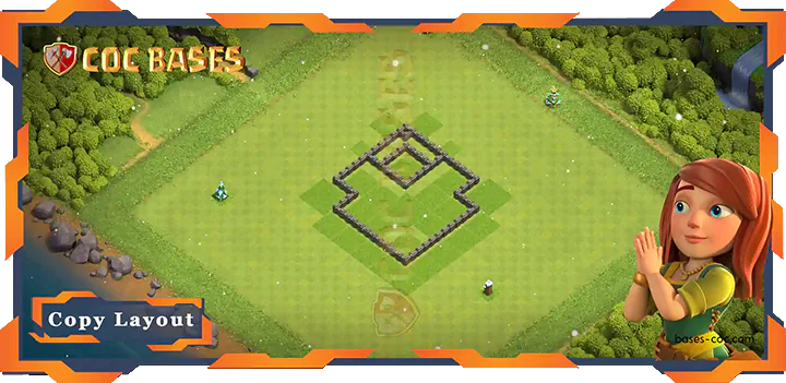 Town Hall 4 Base#08