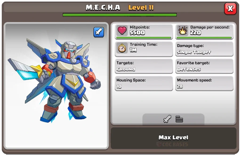 M.E.C.H.A и Ведьма на метле! Лучшая стратегия атакующий 2 Mecha Max Level