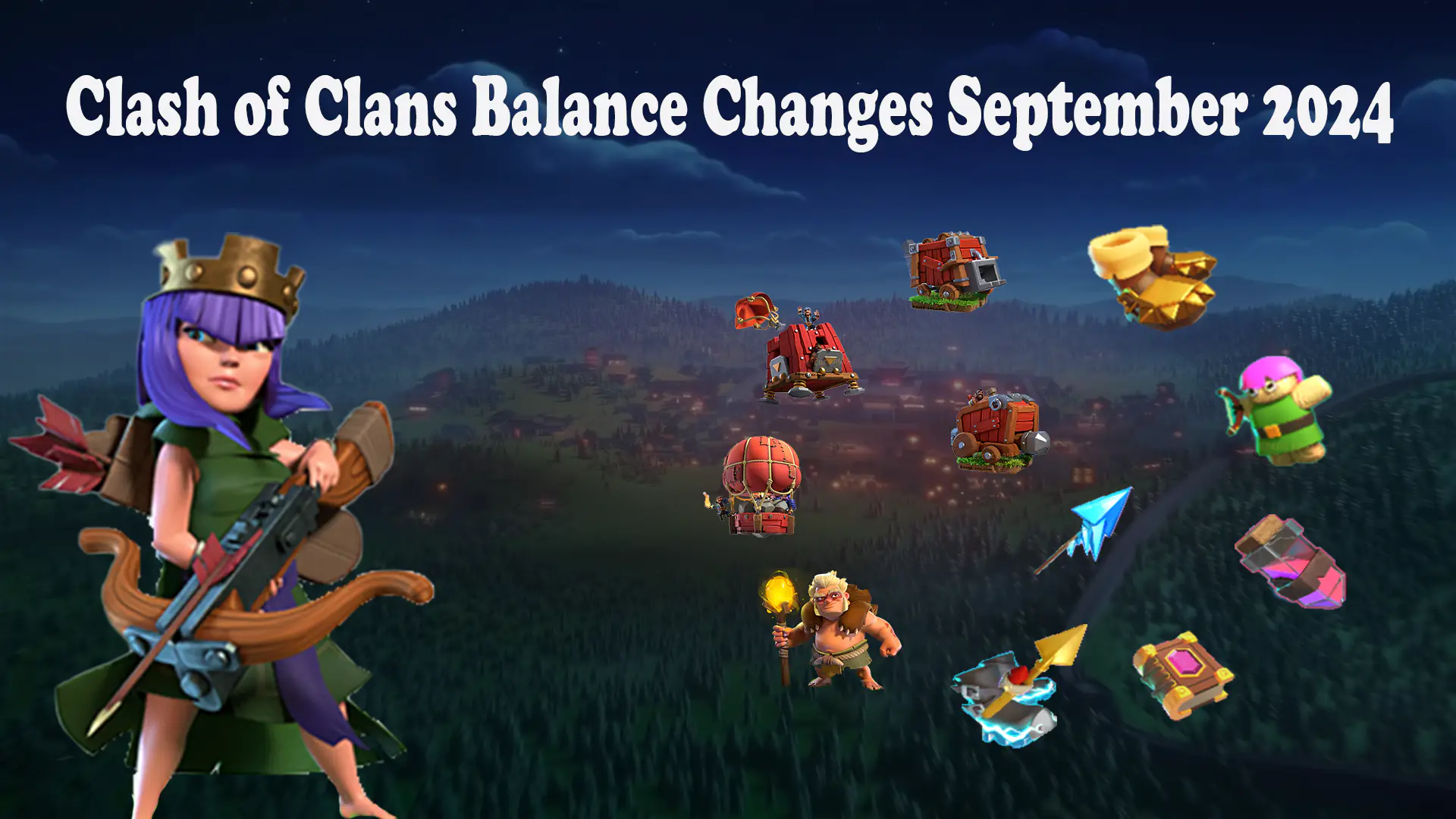 clash of clans balance changes september 2024