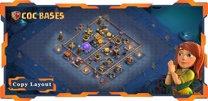 Bases 2.0 Builder Hall 10 Base#38
